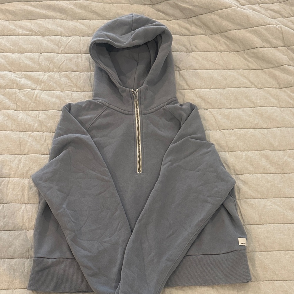 Vuori women’s  Zip-Up Hoodie in Gray